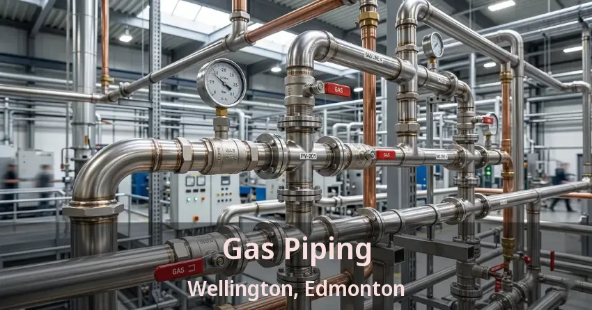Gas Piping Wellington, Edmonton - AB