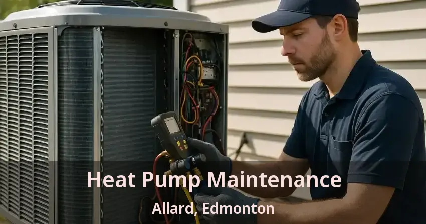 Heat Pump Maintenance Allard, Edmonton - AB