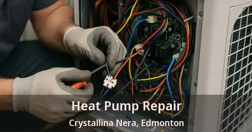 Heat Pump Repair Crystallina Nera, Edmonton - AB