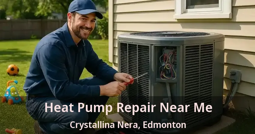 Heat Pump Repair Near Me Crystallina Nera, Edmonton - AB