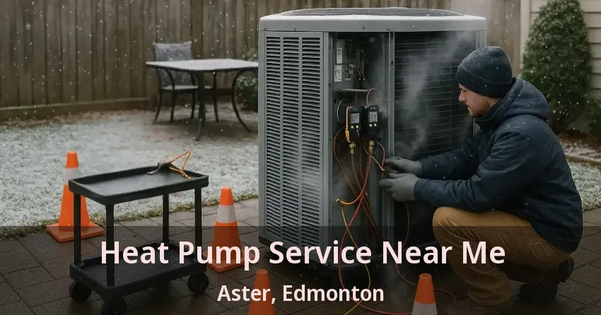Heat Pump Service Near Me Aster, Edmonton - AB