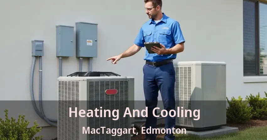 Heating And Cooling MacTaggart, Edmonton - AB