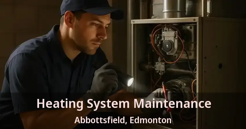 Heating System Maintenance Abbottsfield, Edmonton - AB