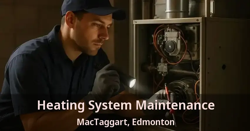 Heating System Maintenance MacTaggart, Edmonton - AB