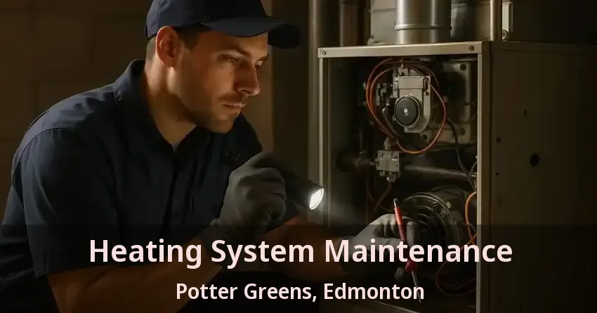 Heating System Maintenance Potter Greens, Edmonton - AB