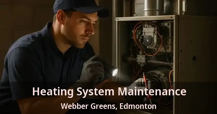 Heating System Maintenance Webber Greens, Edmonton - AB