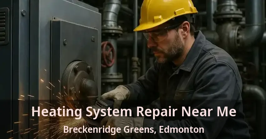 Heating System Repair Near Me Breckenridge Greens, Edmonton - AB