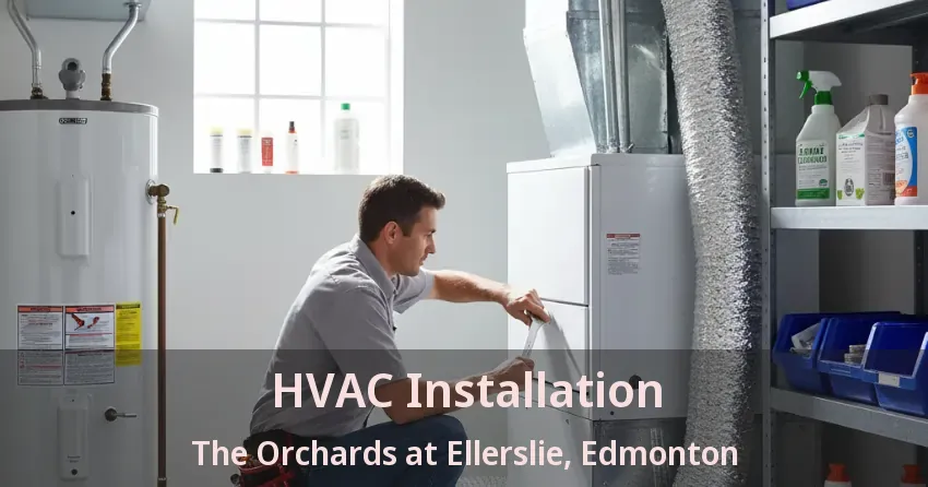 HVAC Installation The Orchards at Ellerslie, Edmonton - AB