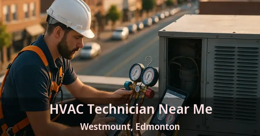 HVAC Technician Near Me Westmount, Edmonton - AB