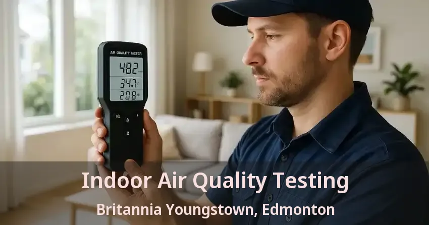 Indoor Air Quality Testing Britannia Youngstown, Edmonton - AB