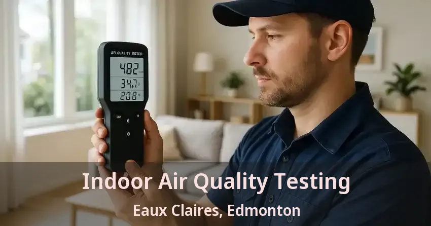 Indoor Air Quality Testing Eaux Claires, Edmonton - AB