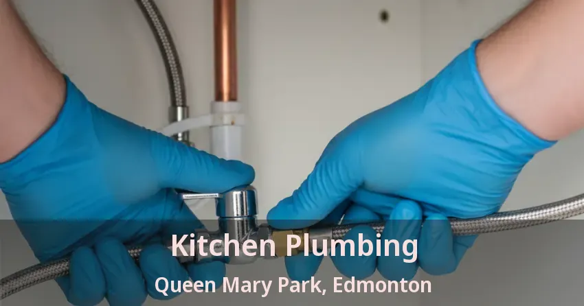 Kitchen Plumbing Queen Mary Park, Edmonton - AB
