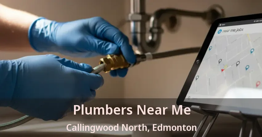 Plumbers Near Me Callingwood North, Edmonton - AB