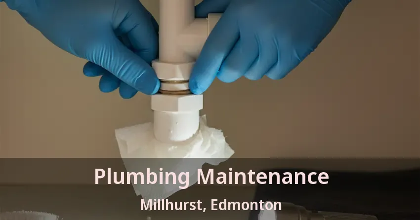 Plumbing Maintenance Millhurst, Edmonton - AB