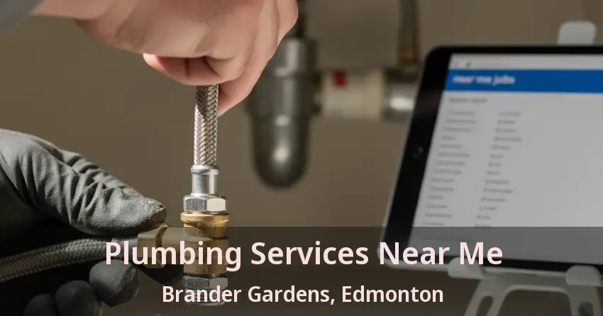 Plumbing Services Near Me Brander Gardens, Edmonton - AB