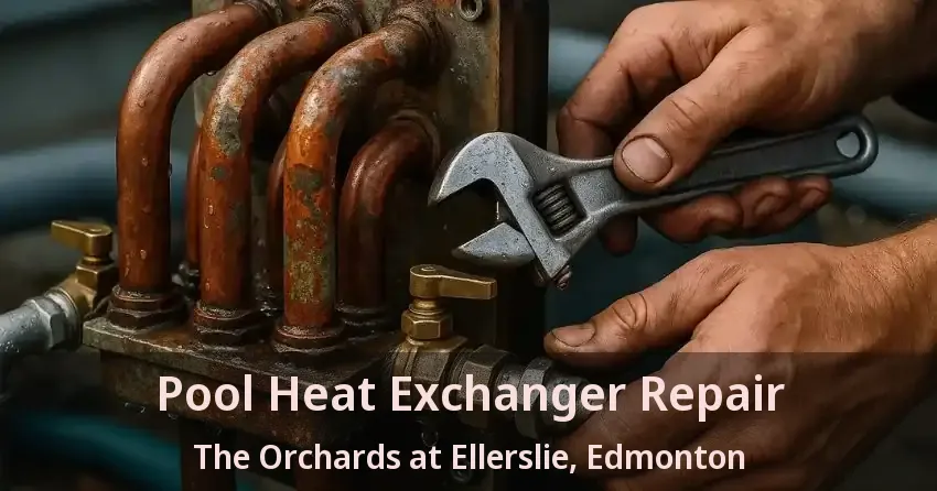 Pool Heat Exchanger Repair The Orchards at Ellerslie, Edmonton - AB