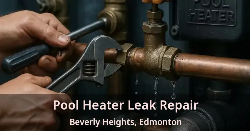 Pool Heater Leak Repair Beverly Heights, Edmonton - AB