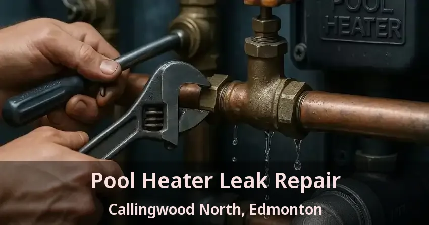 Pool Heater Leak Repair Callingwood North, Edmonton - AB