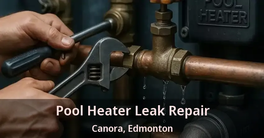 Pool Heater Leak Repair Canora, Edmonton - AB