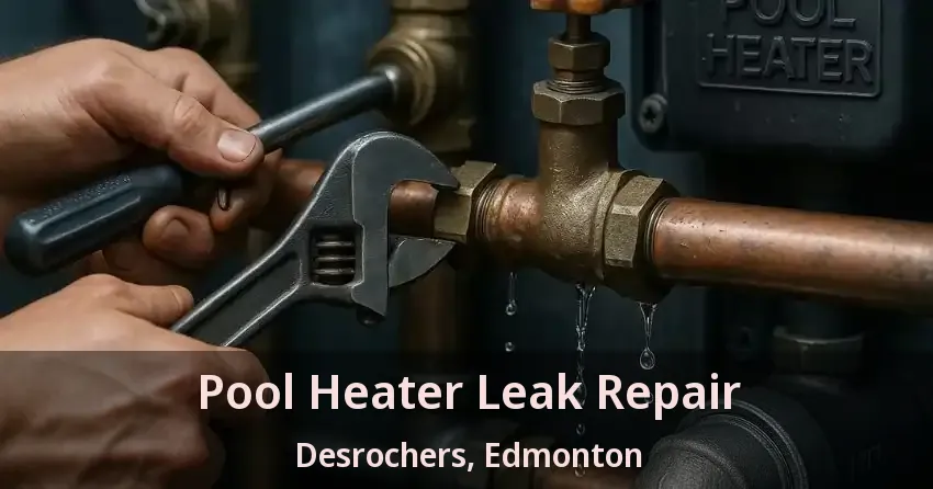 Pool Heater Leak Repair Desrochers, Edmonton - AB