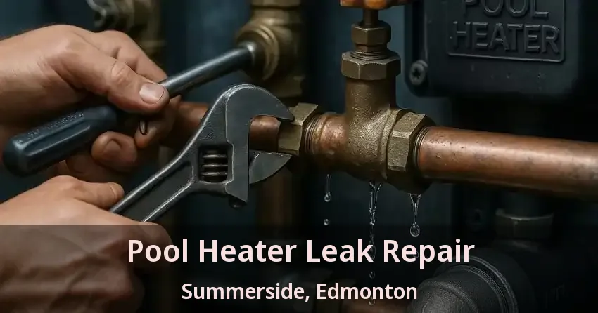 Pool Heater Leak Repair Summerside, Edmonton - AB