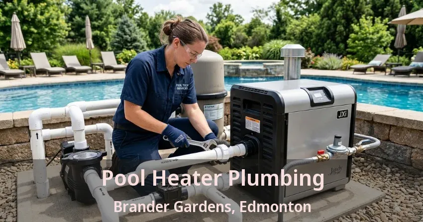 Pool Heater Plumbing Brander Gardens, Edmonton - AB