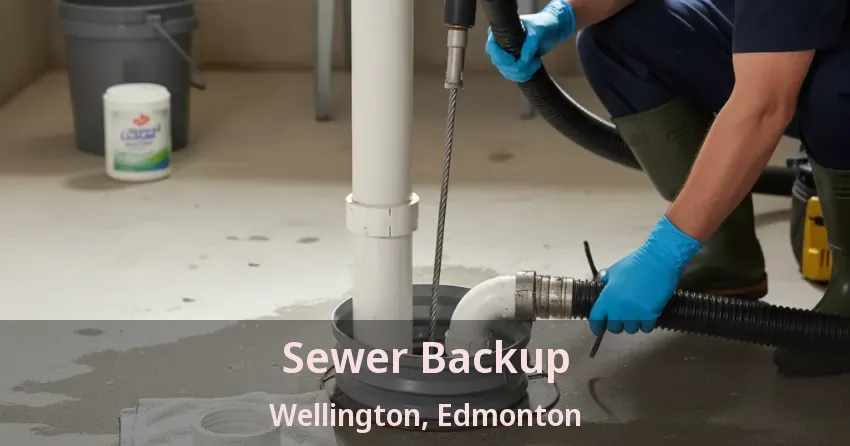 Sewer Backup Wellington, Edmonton - AB
