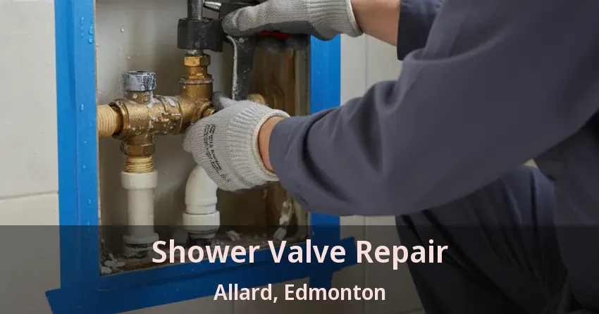 Shower Valve Repair Allard, Edmonton - AB