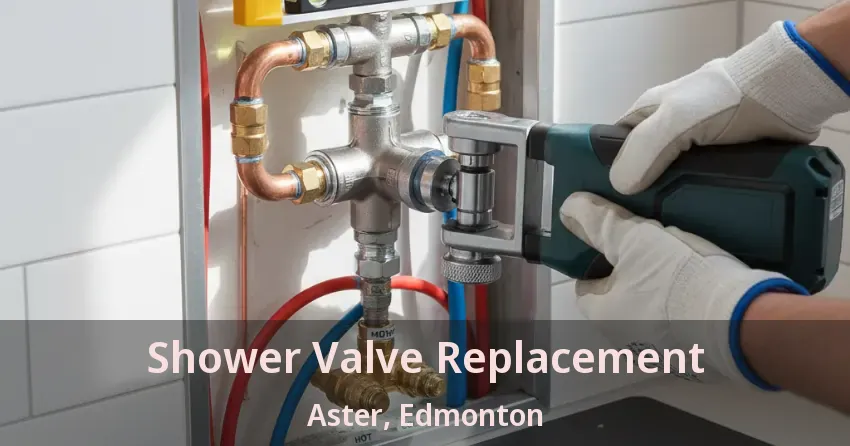 Shower Valve Replacement Aster, Edmonton - AB