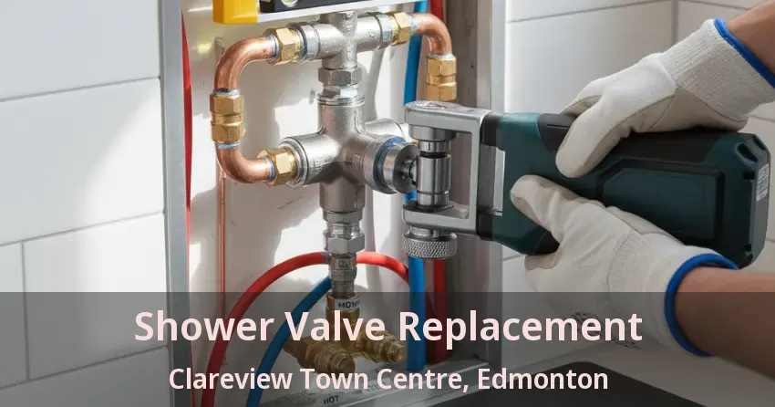Shower Valve Replacement Clareview Town Centre, Edmonton - AB