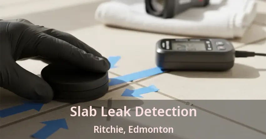 Slab Leak Detection Ritchie, Edmonton - AB