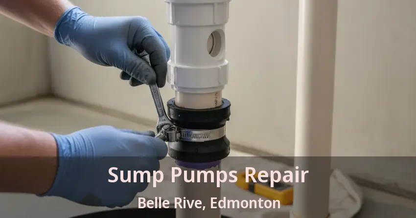 Sump Pumps Repair Belle Rive, Edmonton - AB