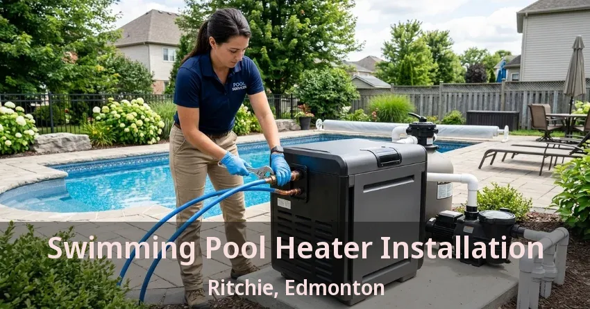 Swimming Pool Heater Installation Ritchie, Edmonton - AB