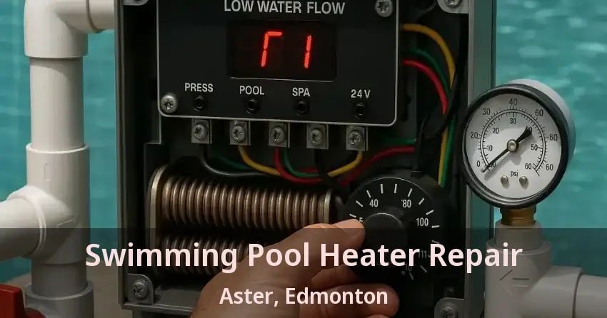 Swimming Pool Heater Repair Aster, Edmonton - AB