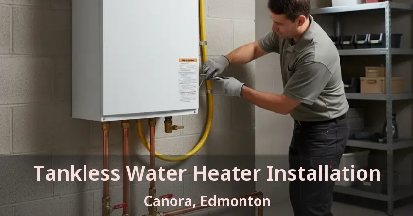 Tankless Water Heater Installation Canora, Edmonton - AB