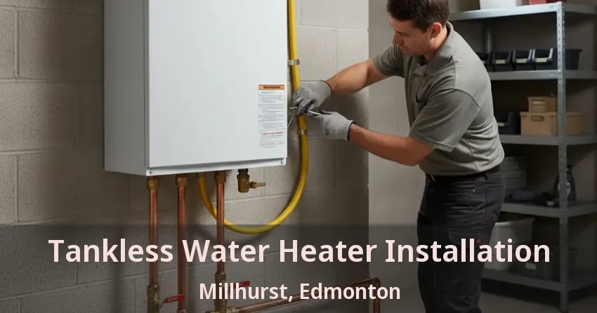Tankless Water Heater Installation Millhurst, Edmonton - AB