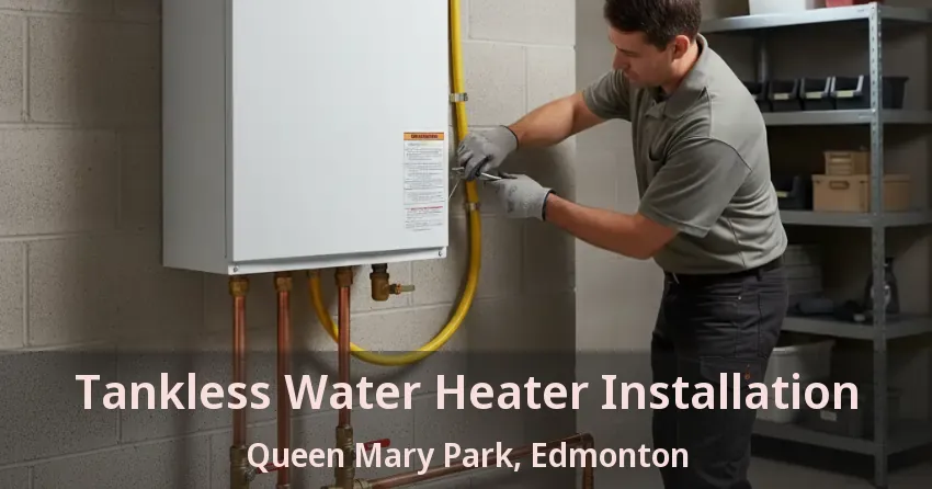 Tankless Water Heater Installation Queen Mary Park, Edmonton - AB