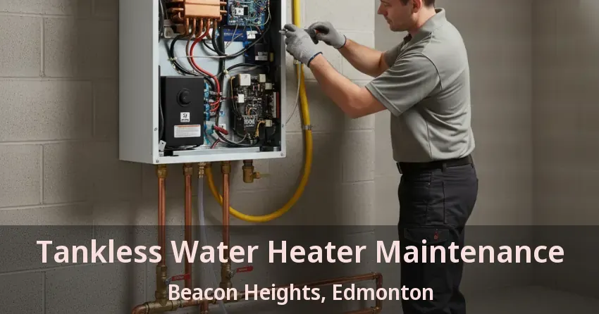 Tankless Water Heater Maintenance Beacon Heights, Edmonton - AB