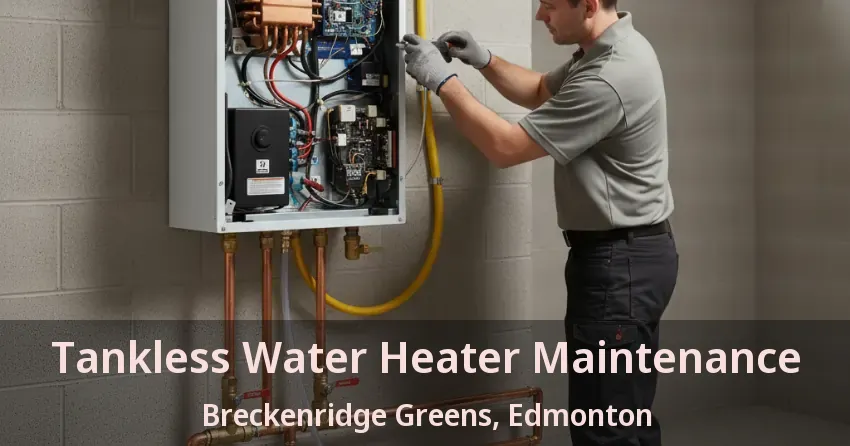 Tankless Water Heater Maintenance Breckenridge Greens, Edmonton - AB