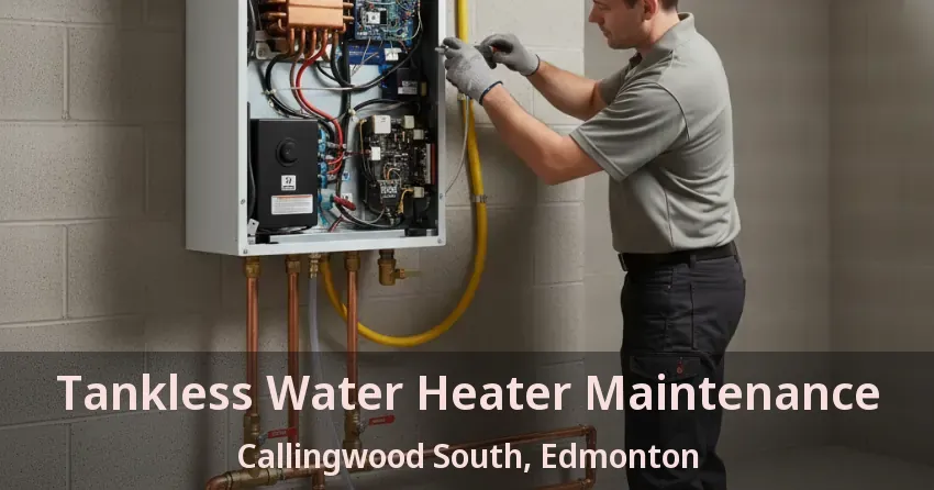 Tankless Water Heater Maintenance Callingwood South, Edmonton - AB