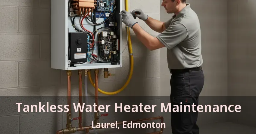Tankless Water Heater Maintenance Laurel, Edmonton - AB