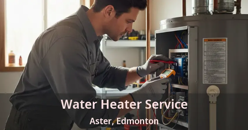 Water Heater Service Aster, Edmonton - AB