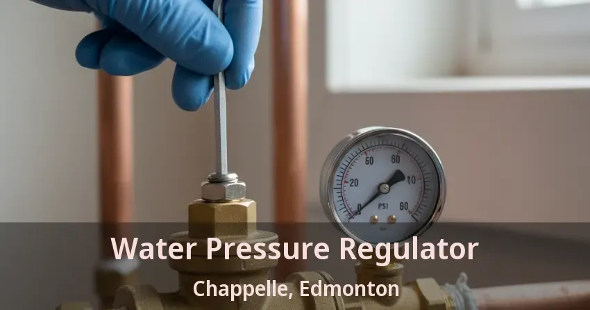 Water Pressure Regulator Chappelle, Edmonton - AB