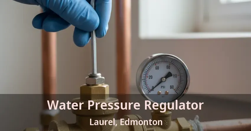 Water Pressure Regulator Laurel, Edmonton - AB