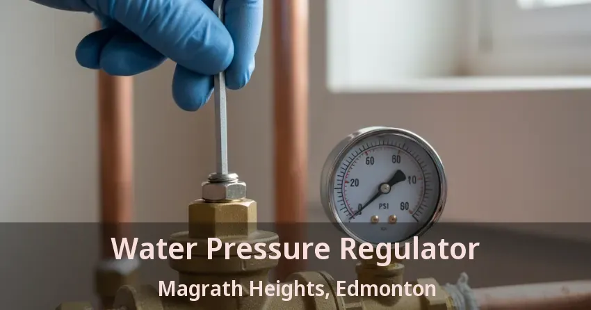 Water Pressure Regulator Magrath Heights, Edmonton - AB